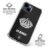 NHL Los Angeles Kings Black Background iPhone 15 Clear Case